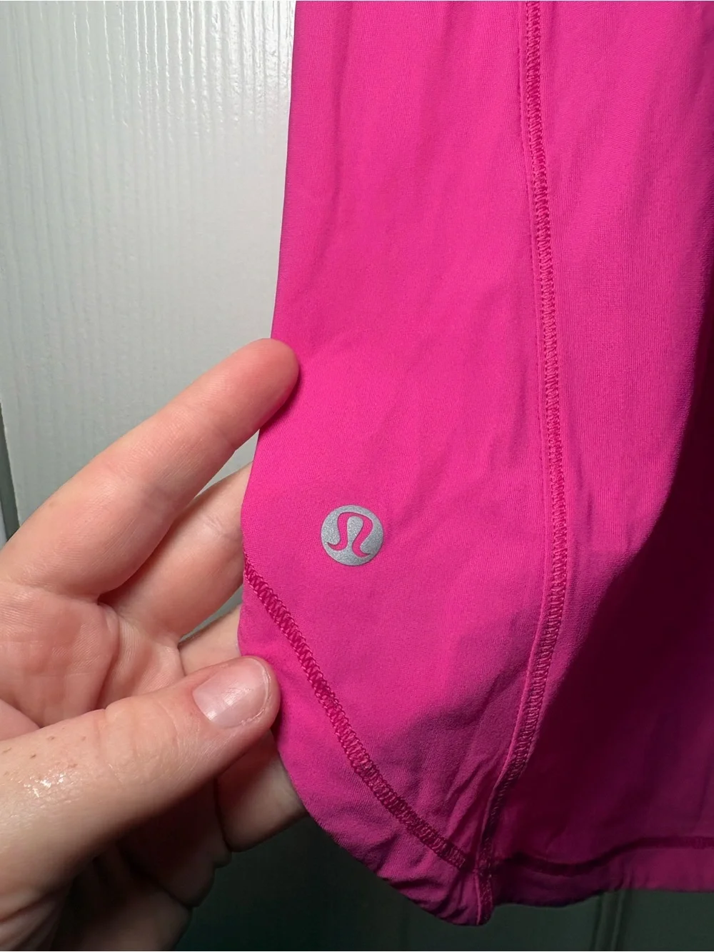 Lululemon Sculpt Tank Sonic Pink Running Workout Mesh Tank Top Est. Size 12